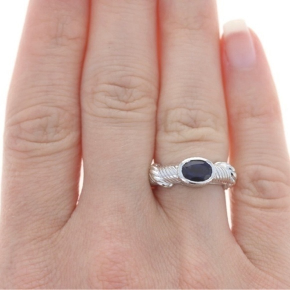 - Judith Ripka sterling silver ring